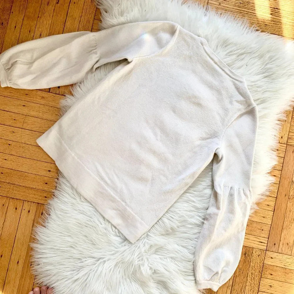 Club Monaco Wool Puff Sleeve Sweater - Picture 5 of 9